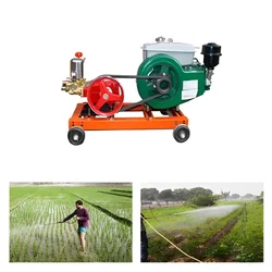 Premium Quality Triple Piston HTP Pump With 4.5 HP Diesel Engine And All Required Accessories